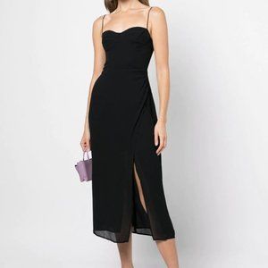 Reformation Kourtney Dress | Black